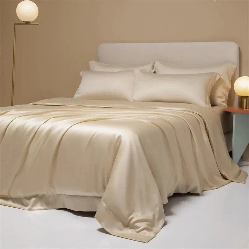 Bamboo Fibre Cooling Duvet Cover Set