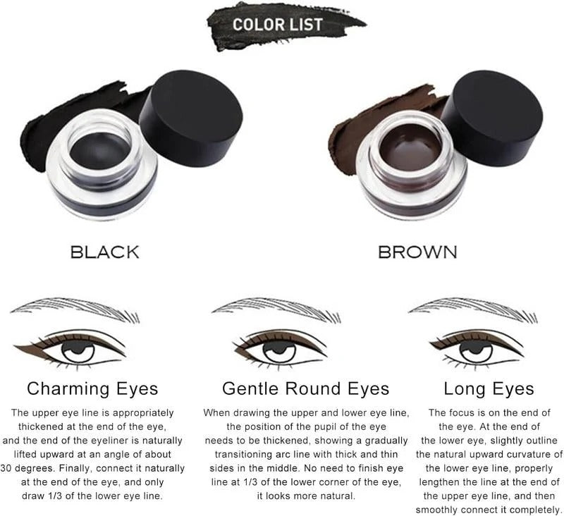 LuxeLine™ Waterproof Precision Eyeliner