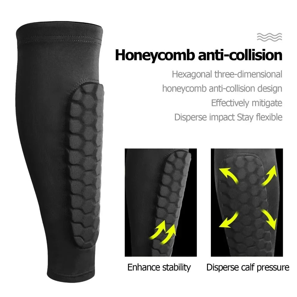 Honeycomb Soccer Shin Guards - 1 Pair