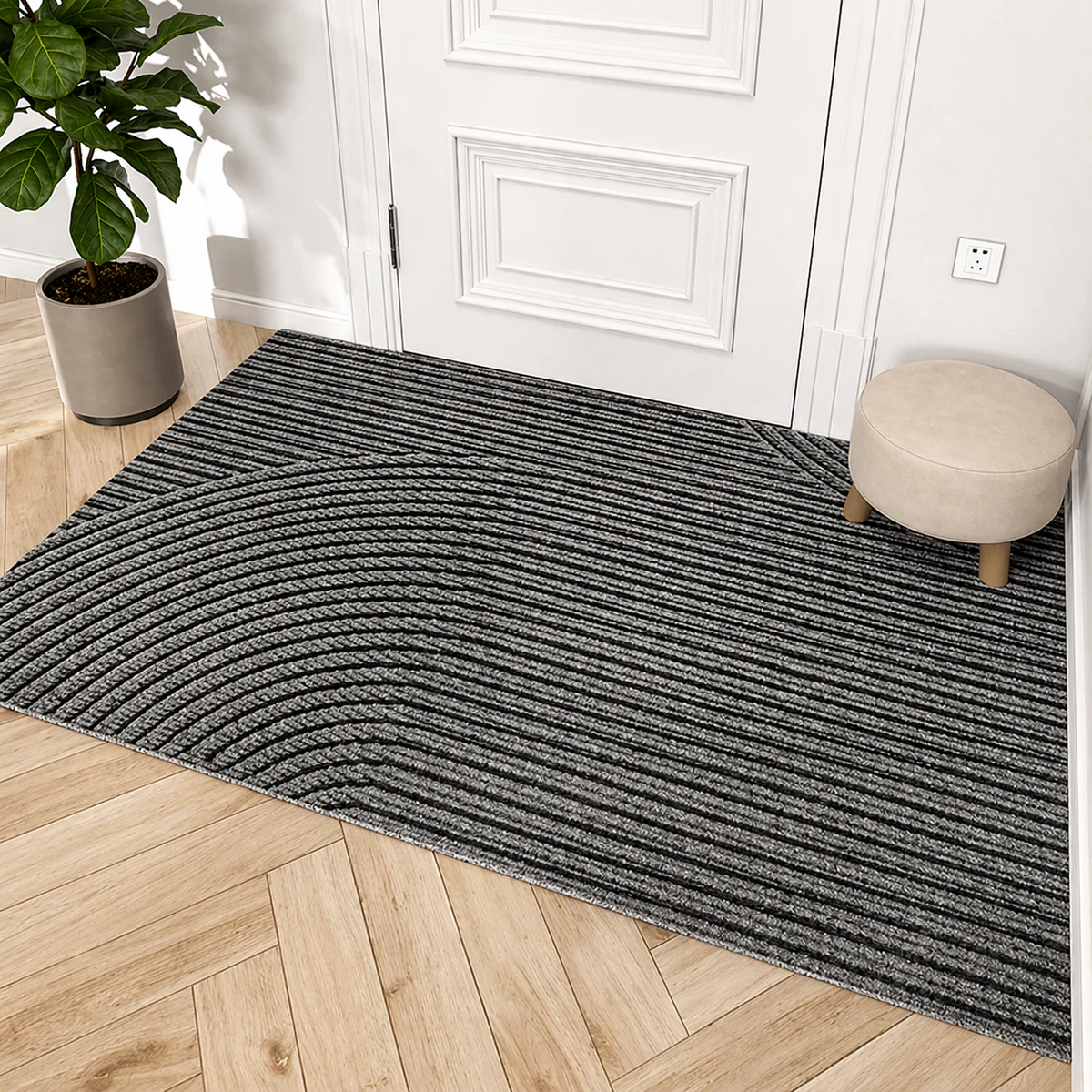 Scandinavian Non Slip Door Mat