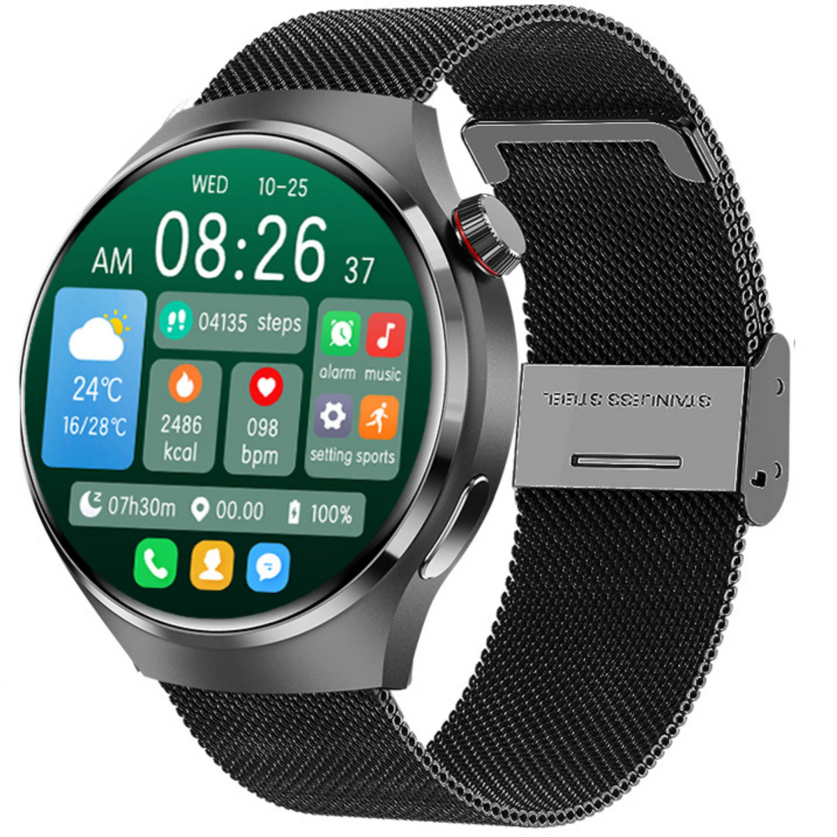 AMOLED Display Smartwatch