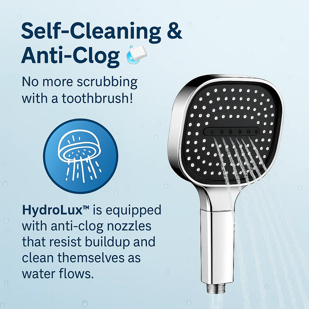 High-Pressure Filtered Shower Head