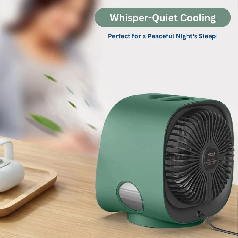 3-in-1 Personal Air Cooler with LED Light