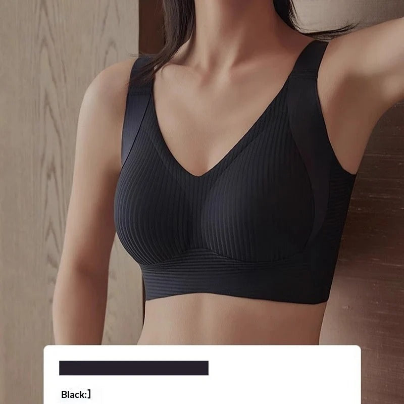 Seamless Wireless Sport-Style Bralette