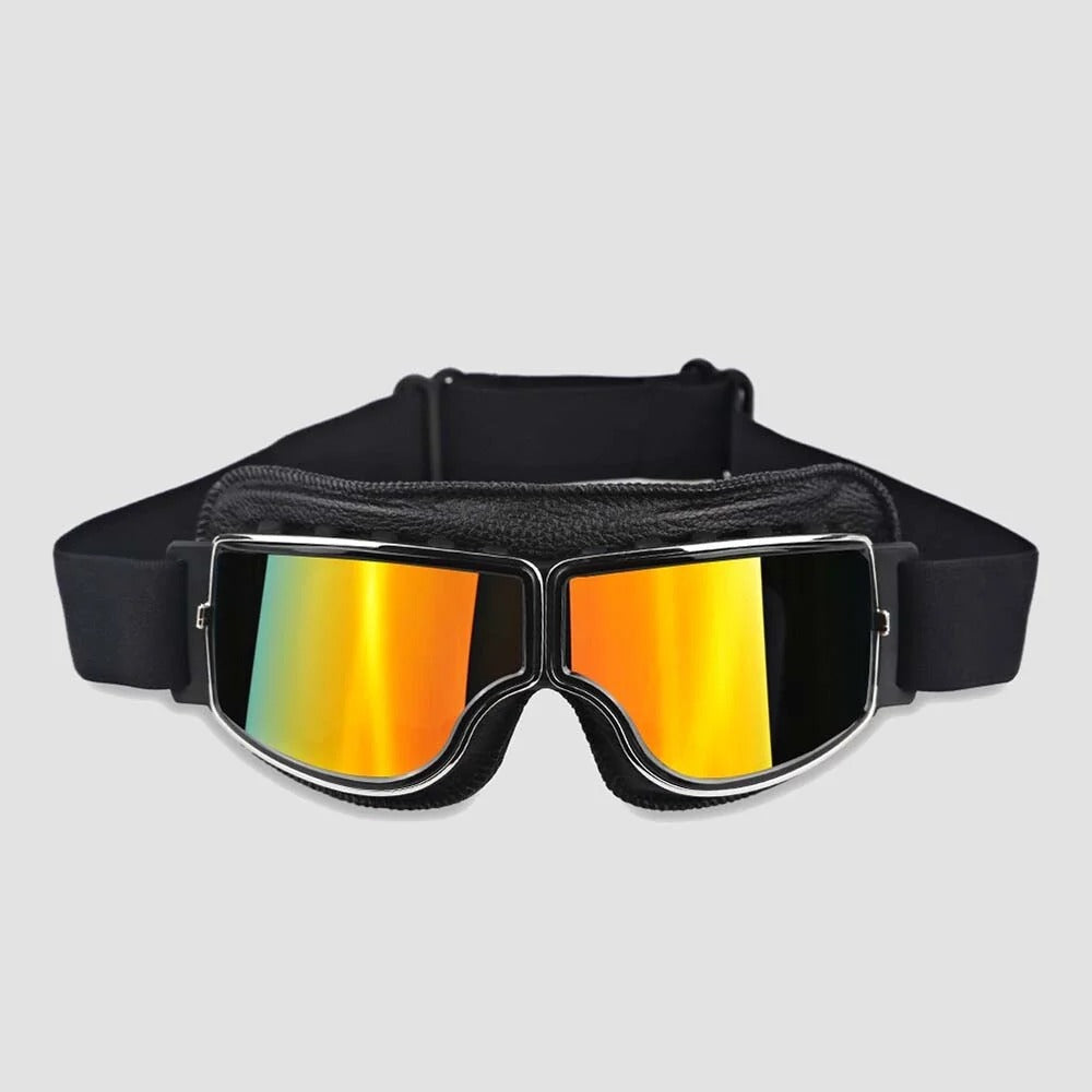 Motorcycle Goggles Over Prescription Glasses