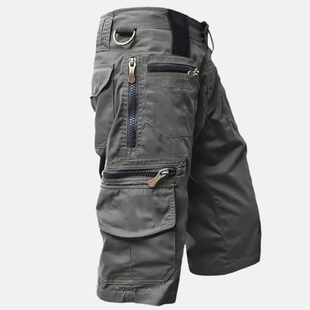 Utility Multi-Pocket Cargo Shorts