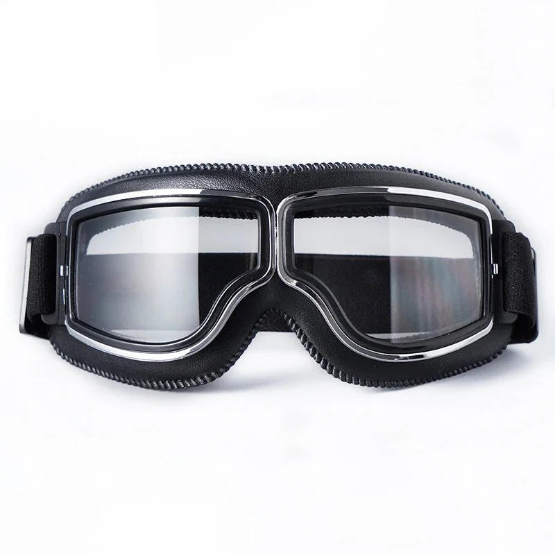 Motorcycle Goggles Over Prescription Glasses