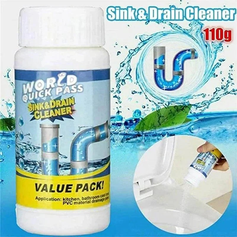 Enzymatic Foaming Drain Cleaner Powder