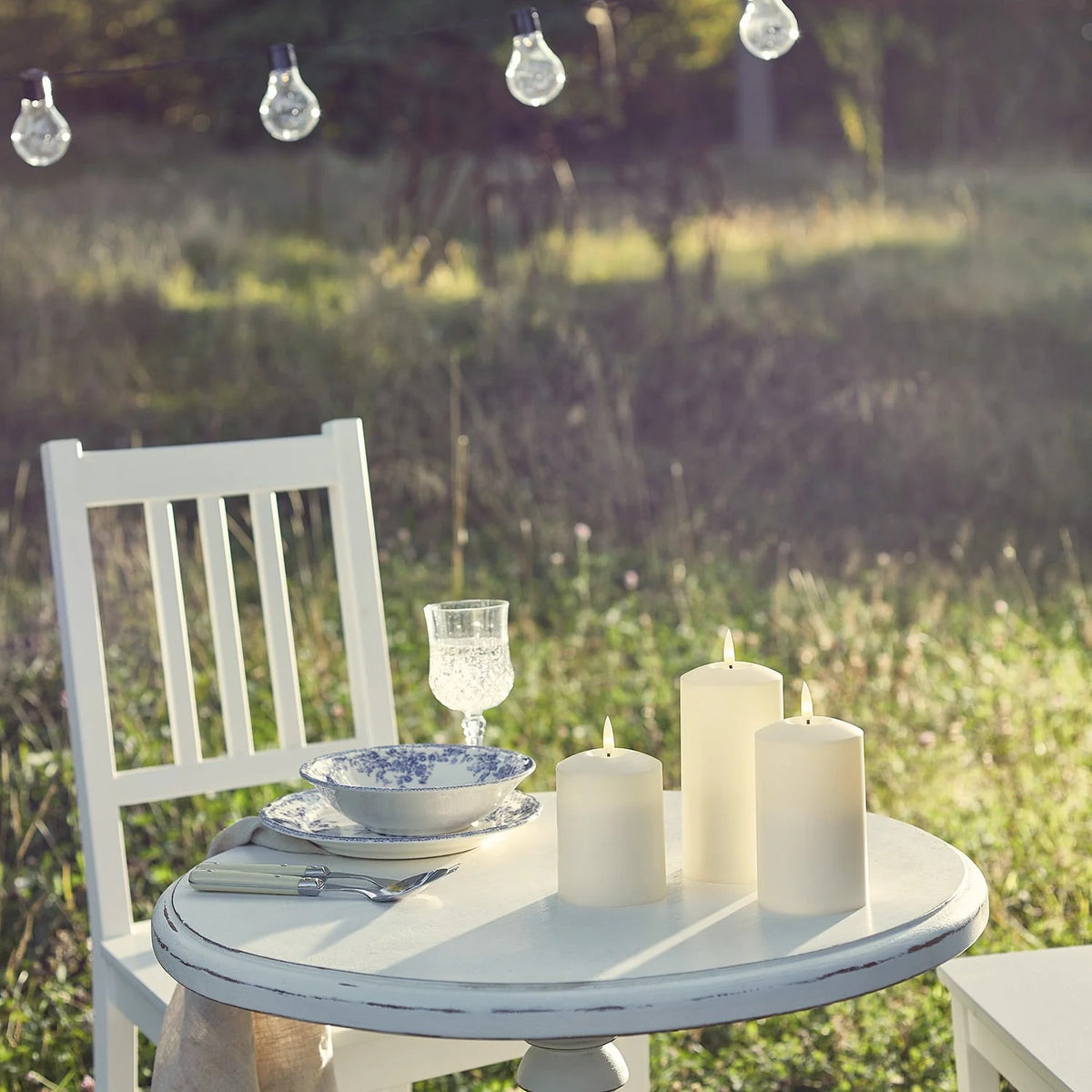 KerzenNest Outdoor LED Candles (Set of 3)