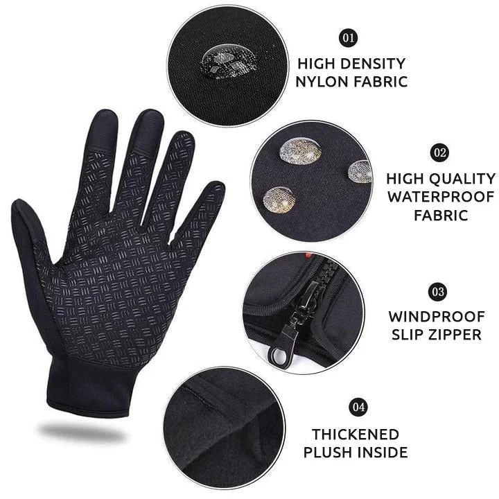Thermal Fleece-Lined Gloves