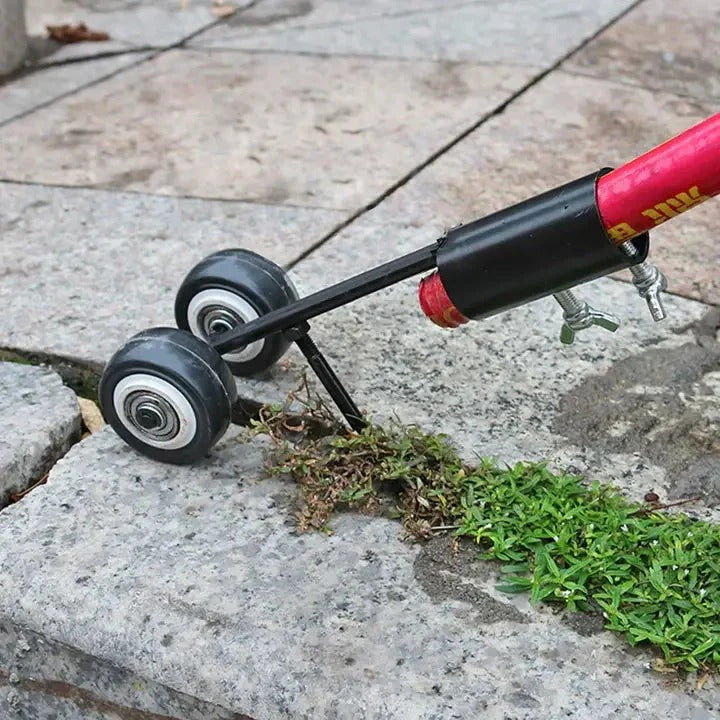 Rolling Weed Removal Tool for Paver Joints