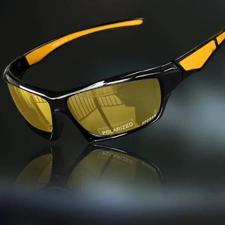 Polarized Round-Frame Sunglasses