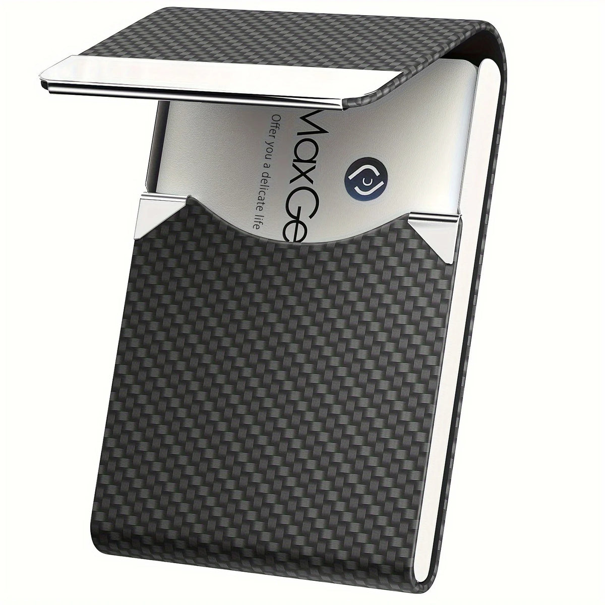 SteelGuard Business Card Holder