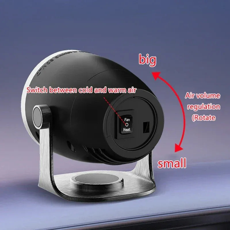 3-in-1 Car Heater with Defogger