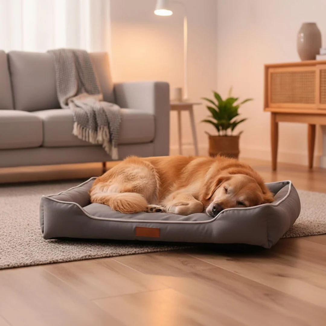 Foam Dog Bed with Washable Cover