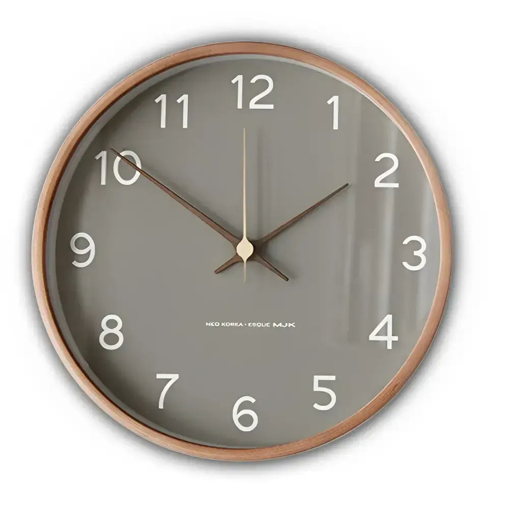 Scandinavian Solid Wood Wall Clock