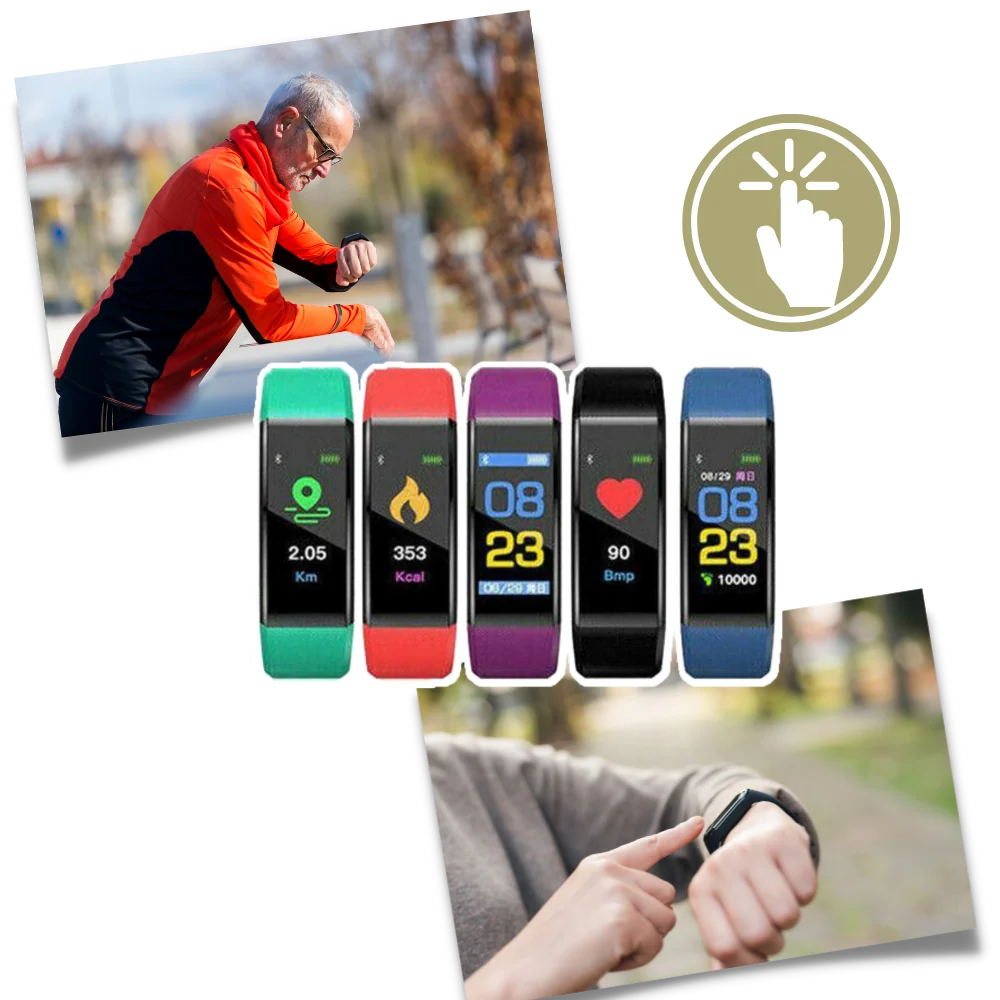 Large Display Smartwatch for Seniors