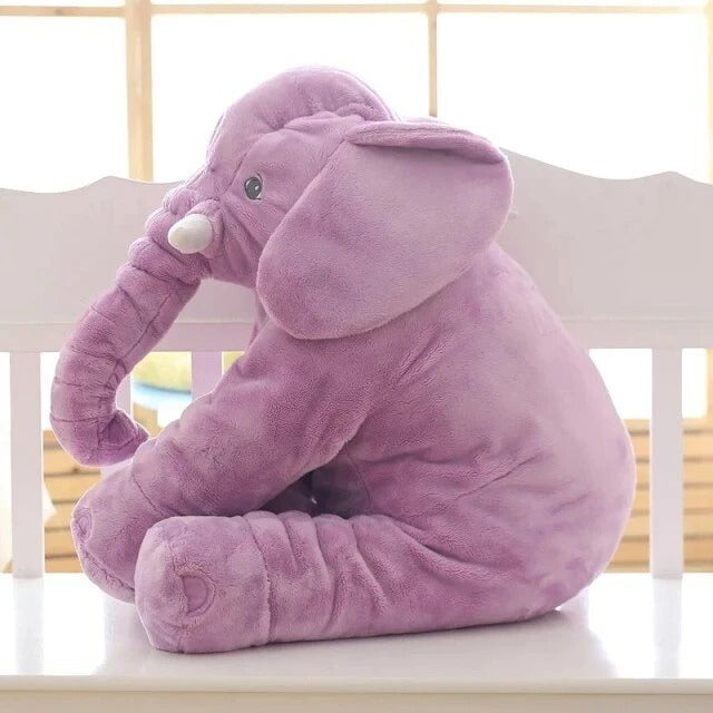 Plush Elephant Comfort Cushion