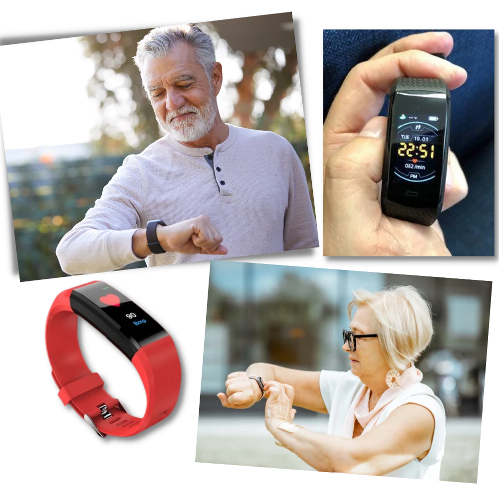 Large Display Smartwatch for Seniors