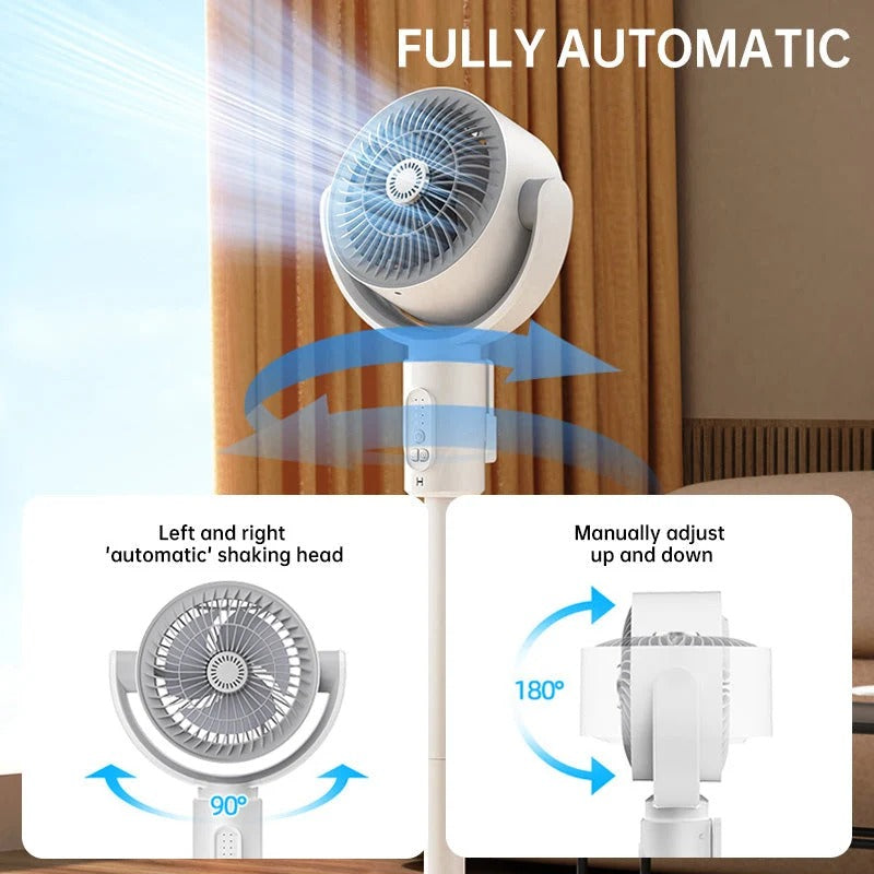 Whisper-Quiet USB Pedestal Fan