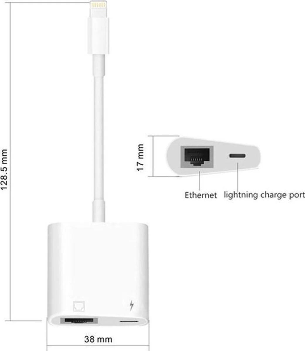 8-Pin to Ethernet Adapter