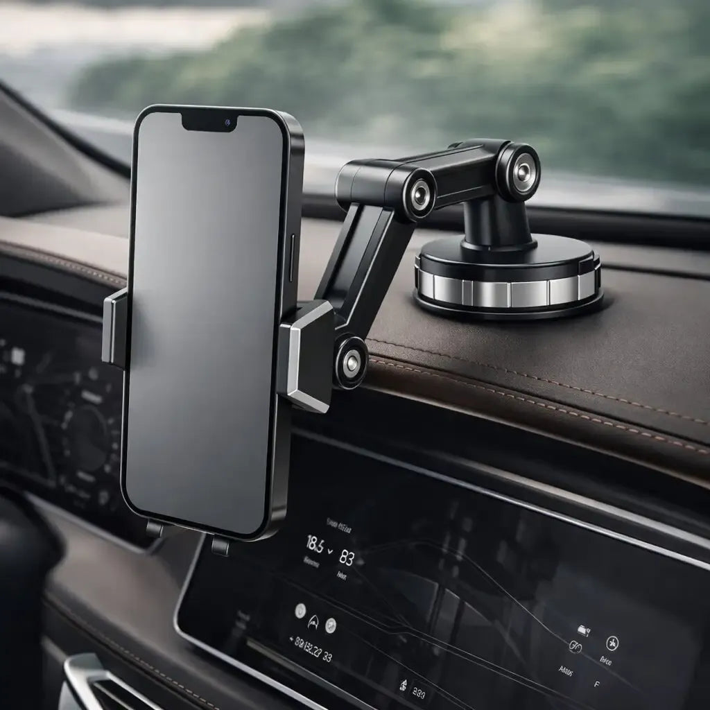360° Rotating Suction Cup Car Phone Holder