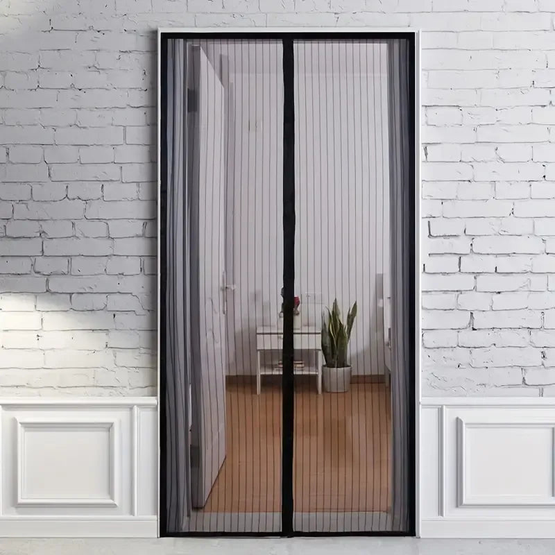 Magnetic Self-Closing Mesh Screen Door