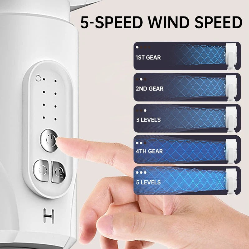 Whisper-Quiet USB Pedestal Fan