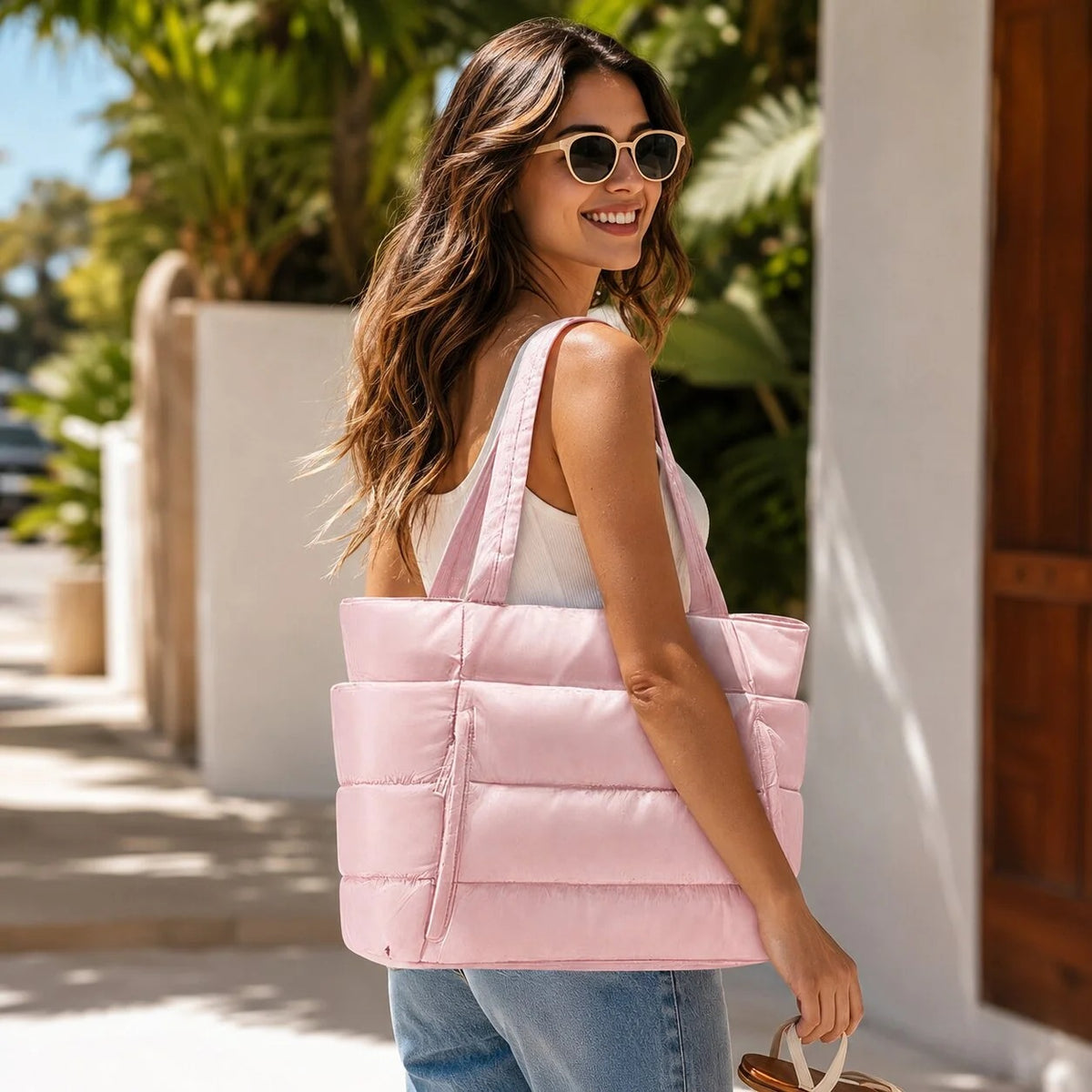 Puffer Tote Bag