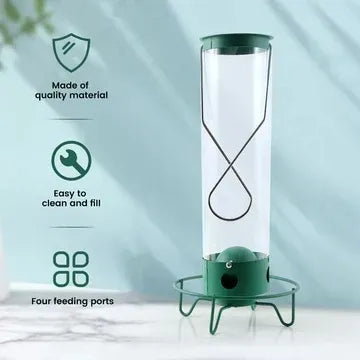 Anti-Squirrel Spinning Bird Feeder