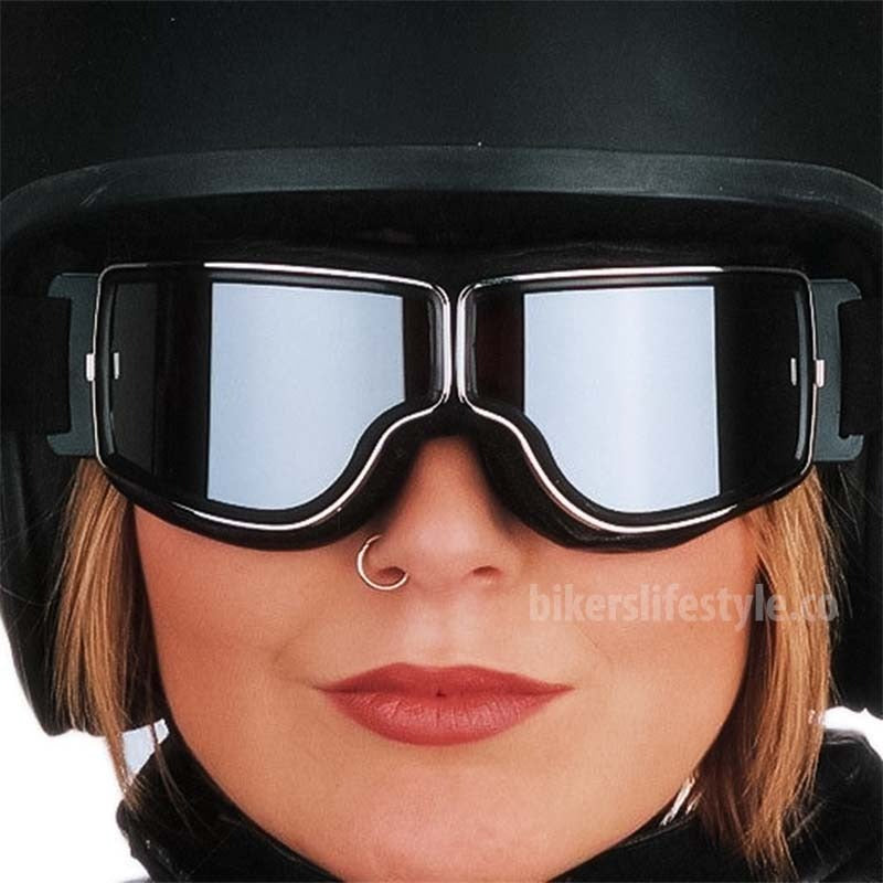 Motorcycle Goggles Over Prescription Glasses