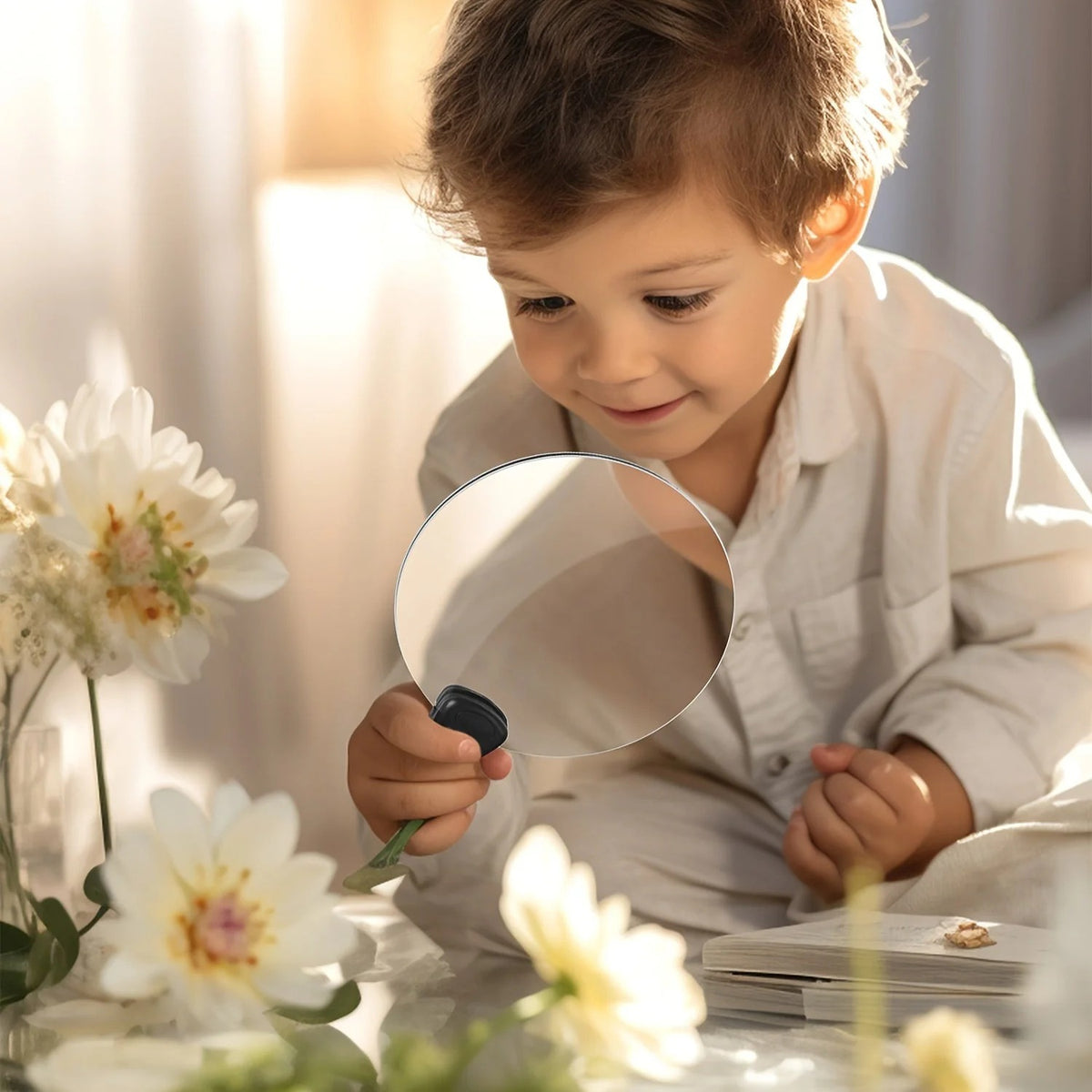 Hands-Free Magnifying Glass 5x