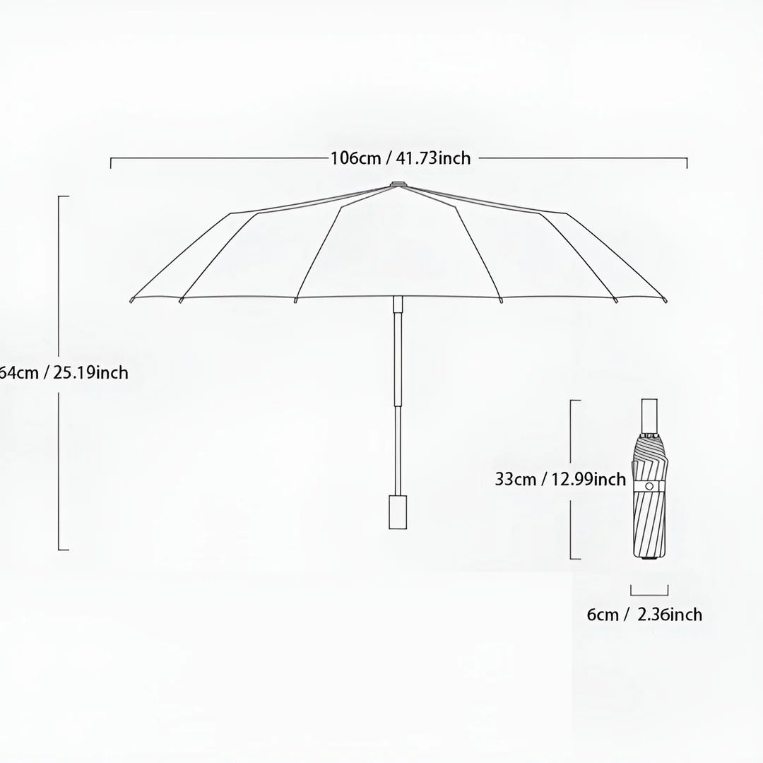 StormShield Travel Umbrella