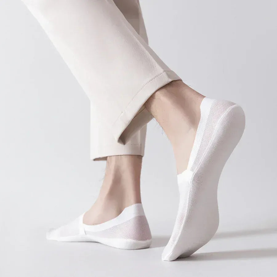 No-Show Anti-Slip Ankle Socks for Men