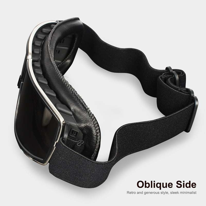 Motorcycle Goggles Over Prescription Glasses