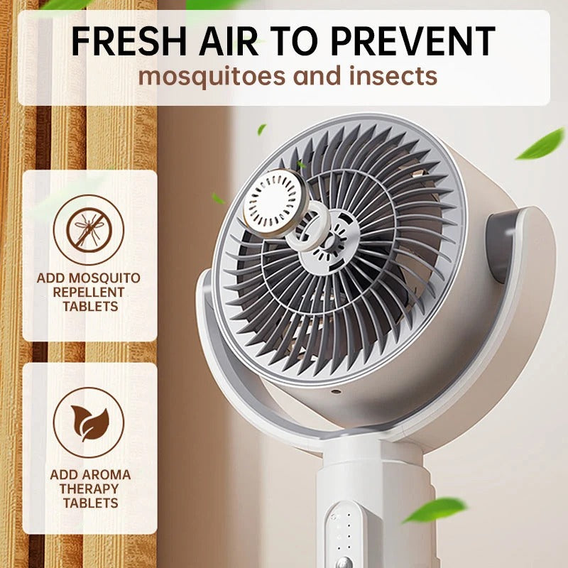 Whisper-Quiet USB Pedestal Fan
