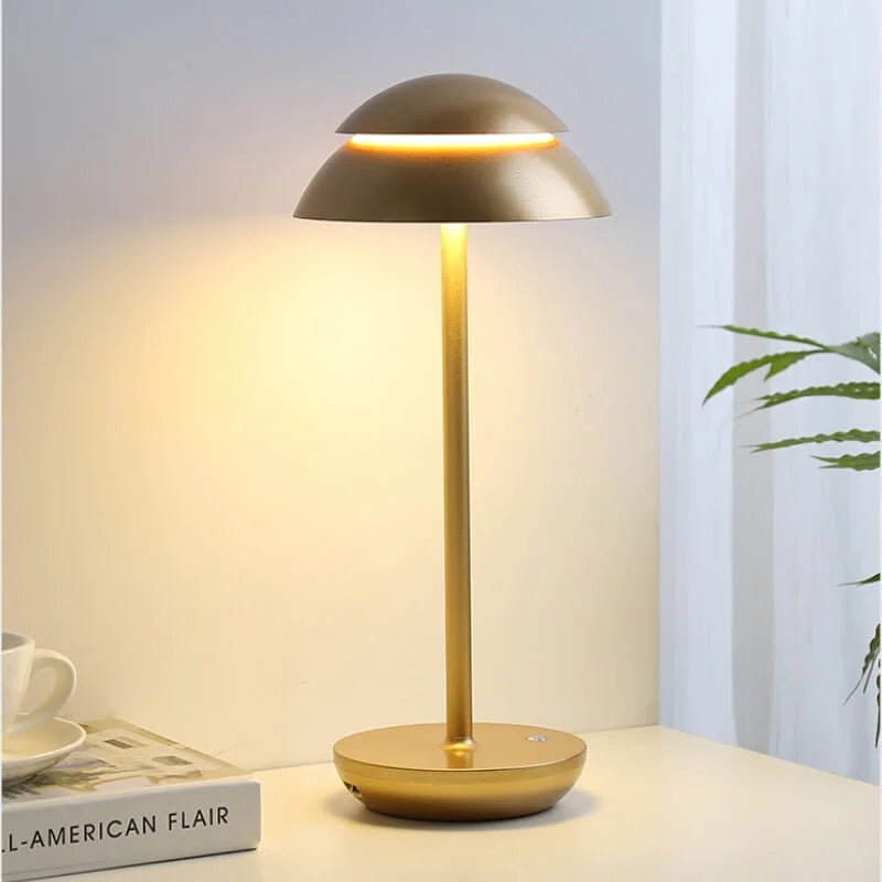Draadloze Tafellamp Met Scandinavisch Ontwerp En Touchbediening