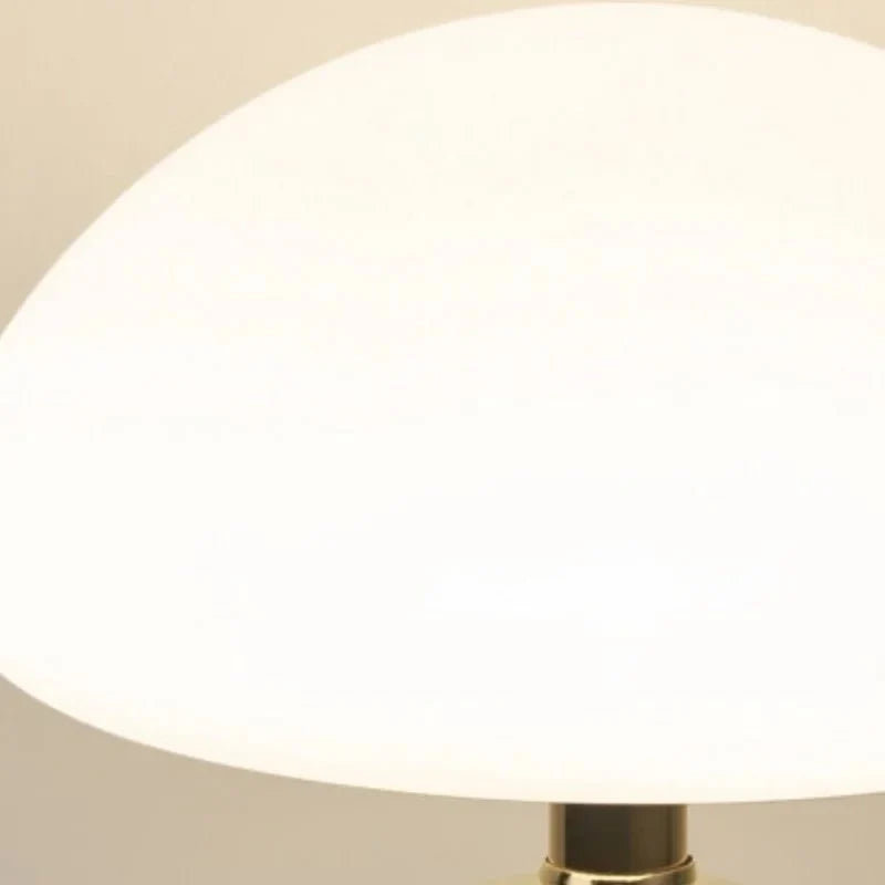Mushroom LED Table Lamp French Cream