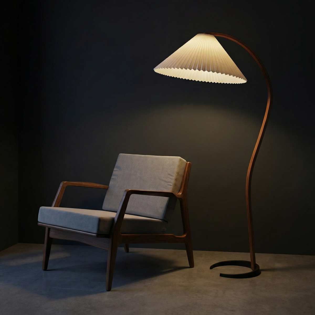 Caprani Scandinavian Floor Lamp