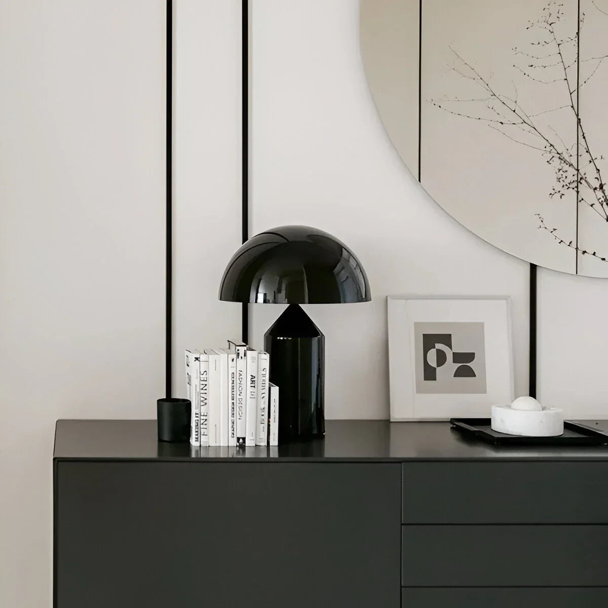 Casa Lumière Nordic Design Tafellamp - Sculpturale Vorm en Zacht Sfeervol Licht