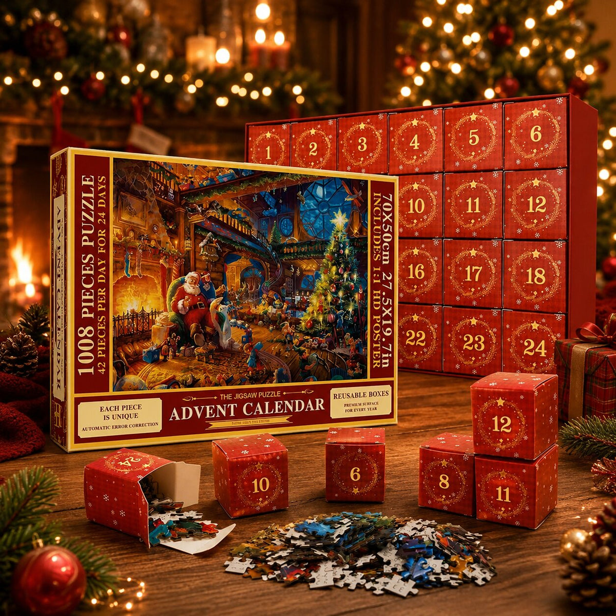 Puzzle Adventskalender 2026