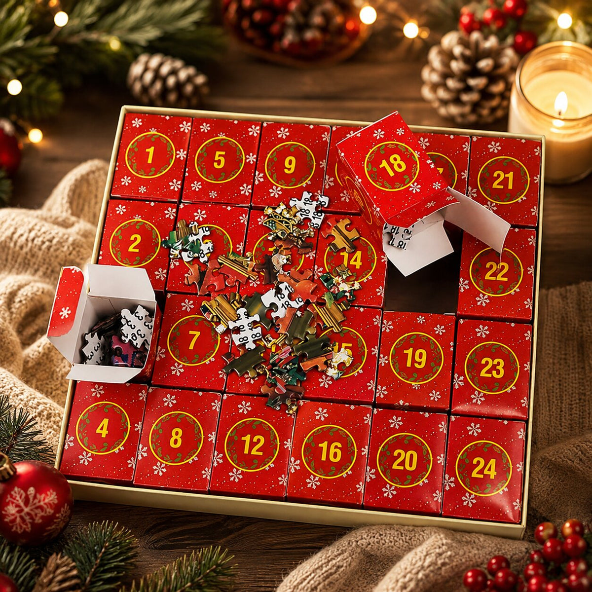 Puzzle Adventskalender 2026