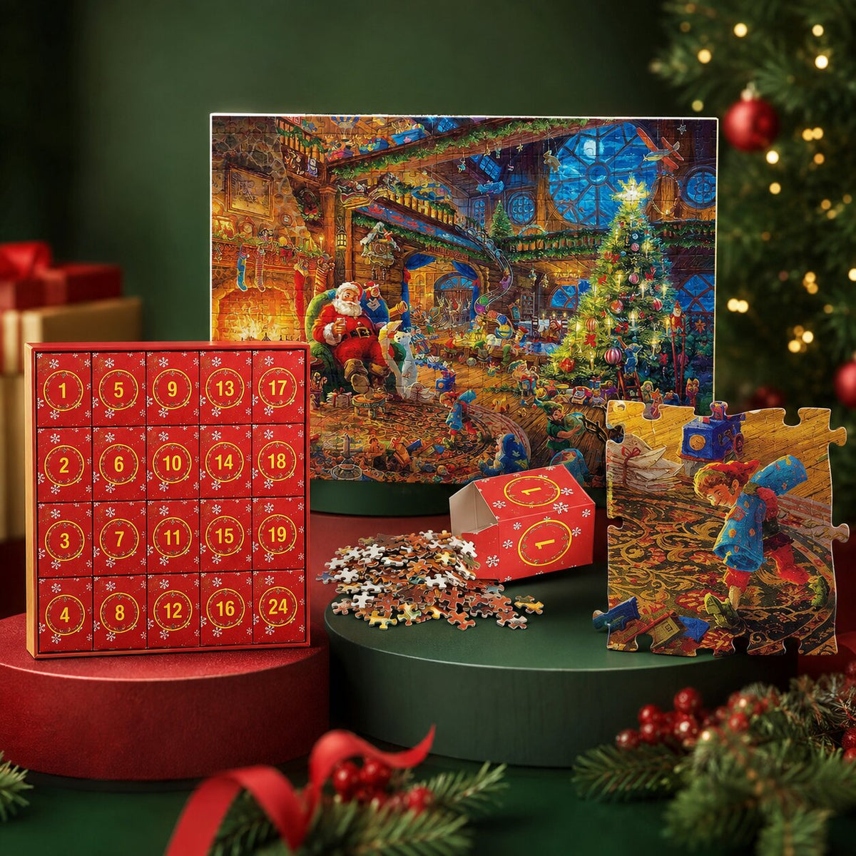 Puzzle Adventskalender 2026
