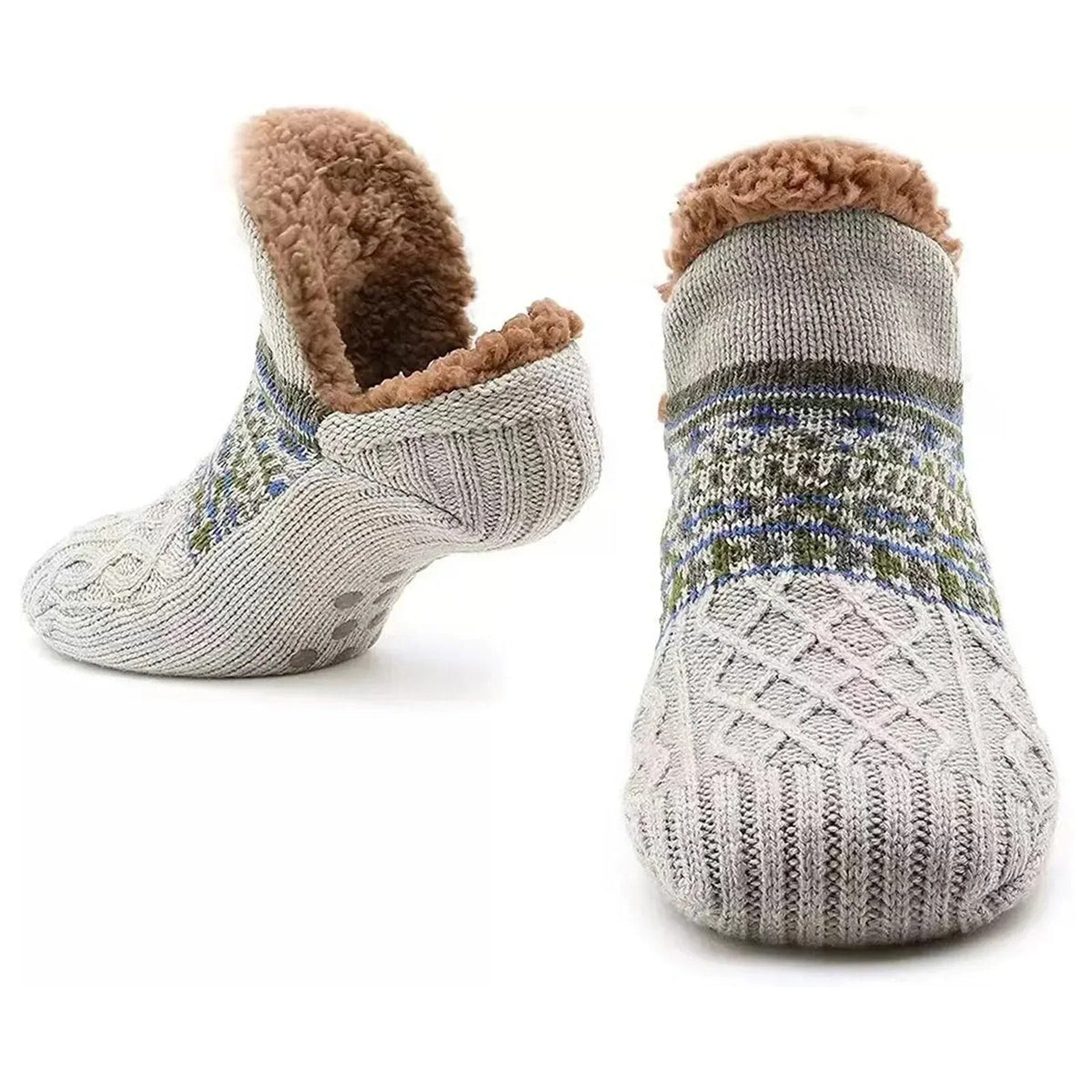 Warme Antislip Huissokken Met Zachte Warmte En Dagelijkse Veilige Grip