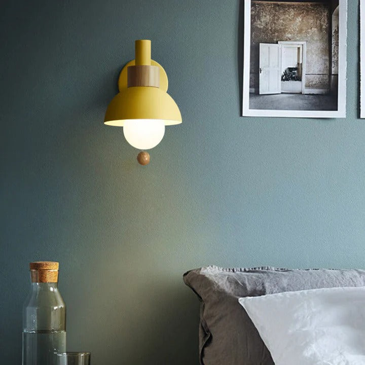 Macaron Globe Wall Sconce Lamp