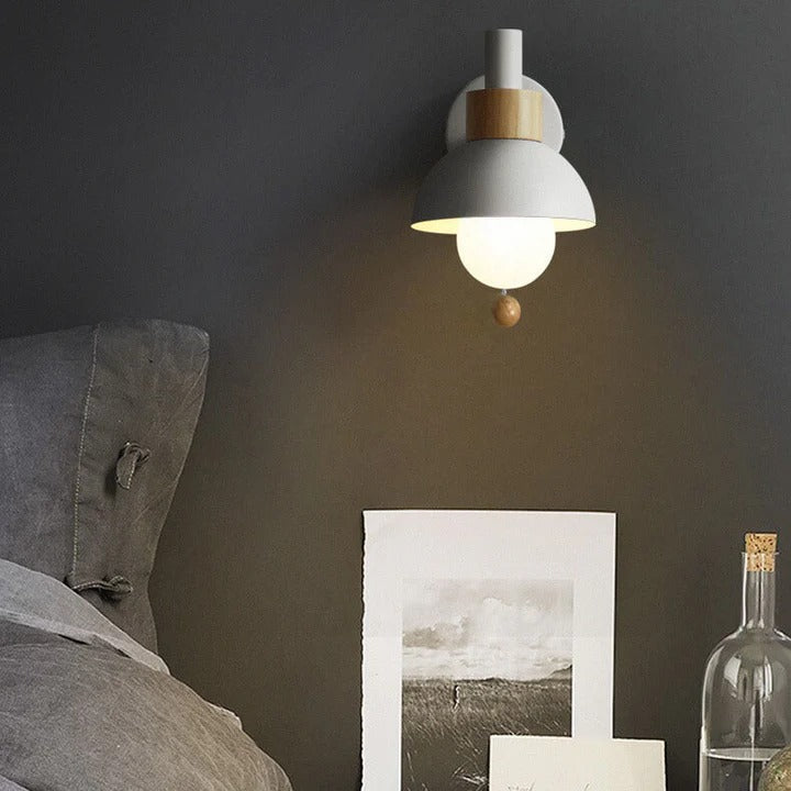 Macaron Globe Wall Sconce Lamp